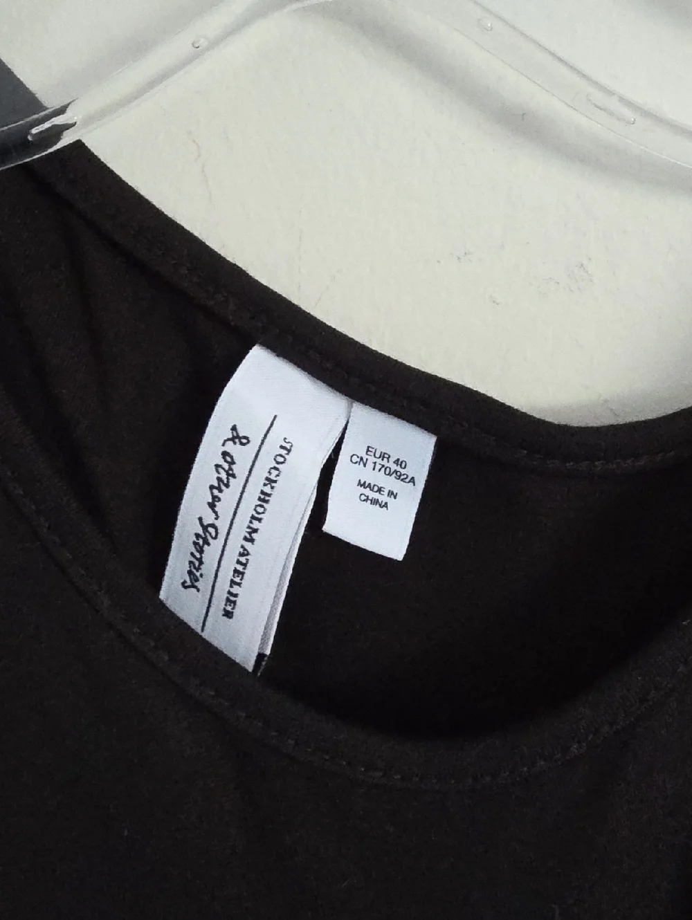 & OTHER STORIES | Cut Out Midi Dress Black Asymmetric Sz 8 - Picture 4 of 6